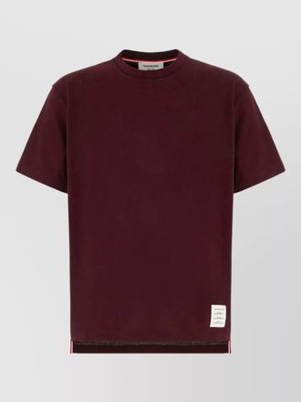 Thom Browne cotton crew neck t shirt short sleeves
