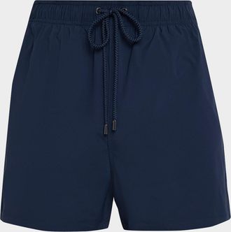 Bugatchi Men & apos;s Cruz Mid-Length Swim Trunks