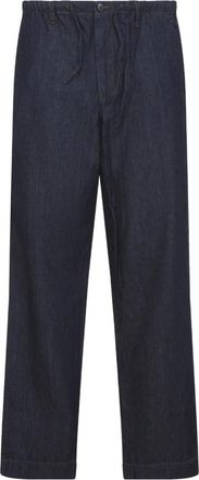 Dries Van Noten Straight Jeans - Heren - Regular Fit Jeans - Blauw - L - Katoen - Jeans