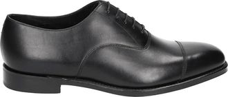 Loake Schoenen, Heren, Zwart, 46 1/2 EU, Leer, Klassieke Zwarte Business Flats