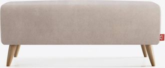 Colch&oacute;n Morfeo Banco de cama 100x49x41 Beige Tapizado liso antimanchas