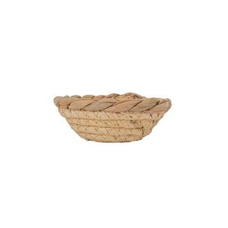 Foreside Home And Garden Woven Dish Basket Natural Corn Husk & Seagrass in Brown at Nordstrom