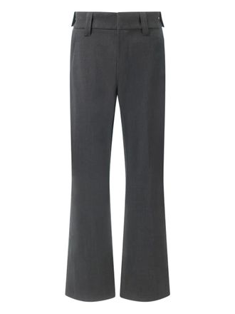 Boggi Milano zip-pocket ski pants - men - Virgin Wool/Polyester/Polyurethane - S - Grey