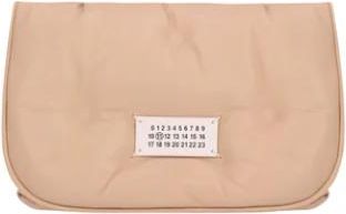 Maison Margiela Glam Slam Flap Small - Dames - Schoudertassen - Roze - ONE Size - Leer - Tassen