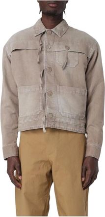 Wood Wood Hombre, Chaquetas, Beige, Talla: M