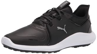 Puma Mens Ignite Fasten8 Pro Golf Shoe, Black Silver Black, 7.5 UK