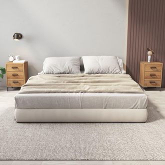 vidaXL Mesitas De Noche 2 Uds Madera Maciza De Pino 40x30x55 Cm Vidaxl