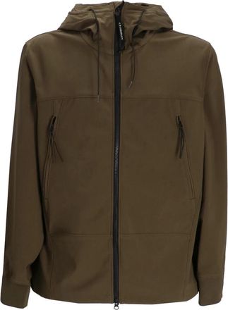 C.P. Company Shell Goggle Jacket - Heren - Zomerjassen - Groen - XL - Polyester - Jassen