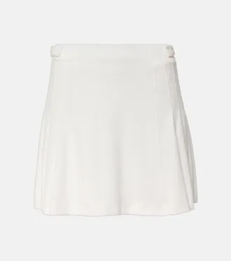 The Upside Pasadena Cher pleated cotton miniskirt