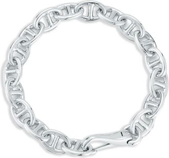 Mateo Bijoux Bracciale Anchor - Argento
