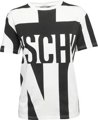 Moschino logo-graphic T-shirt - Black