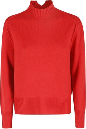 Gran Sasso Truien & Vesten, Dames, Rood, S, Wol, Lupetto