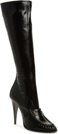 Saint Laurent Le Loafer Boot in Nero at Nordstrom, Size 38.5
