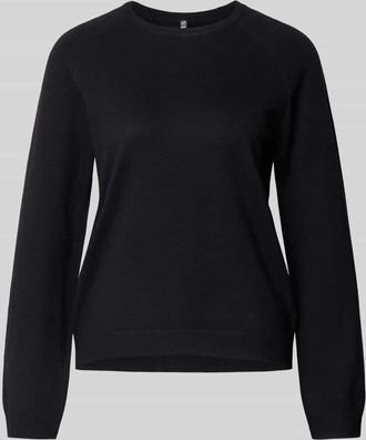 Pieces Regular Fit Pullover mit Raglanärmeln Modell BREE in Black, Größe XS