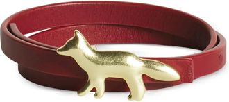 Maison Kitsuné Bracciale con decorazione - Rosso