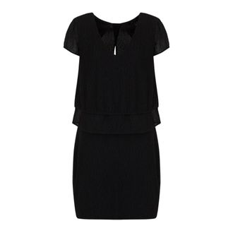 A|X Armani Exchange Short Dresses, female, Black, Size: 2XS Abito