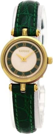 Gucci Pre-owned Watches, female, Beige, Size: ONE SIZE Pre-owned Glass Watch