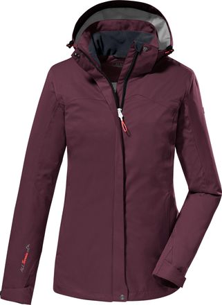Killtec Outdoorjacke KILLTEC KOS 133 WMN JCKT, Damen, Gr. 34, lila, Obermaterial: 100% Polyester;Futter: 100% Polyester, Jacken Outdoorjacke, Wasser- und wind