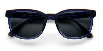 Etnia Barcelona Luzon Polarized BLYW Mens Sunglasses Blue Size 55