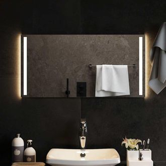 vidaXL Espejo De Ba&ntilde;o Con Led 80x40 Cm Vidaxl