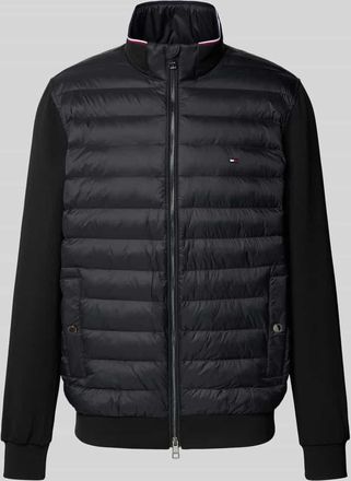 Tommy Hilfiger Regular Fit Steppjacke aus Baumwoll-Mix in Black, Größe XXXL