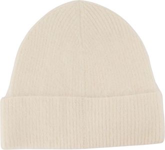 Isabel Marant Womens Be005mfa-D3d01a-23ec Beanie Beige Wool