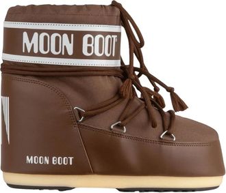 Moon Boot Stivali Icon Low in Nylon - - Shoes - Uomo - Marrone - 39 EU