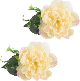 OEM Clip Ajustable Para Sujetar Cortinas De Ventana Con Forma De Flor - Amarillo