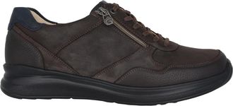 Ganter Wide Fit Sneaker - Bruin - Heren - Sneakers - Bruin - 46 EU - Leer - Schoenen