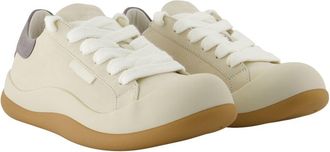 Axel Arigato Mens Squish Sneaker Beige Calfskin