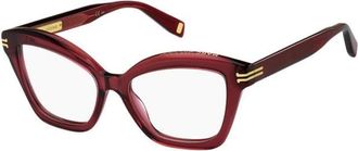 Marc Jacobs Stijlvolle Bril in Blauw - Dames - Brillen - Rood - 51 MM - Accessoires