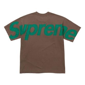 SUPREME Intarsia Short-Sleeve T-Shirt Brown SS25KN13-BROWN