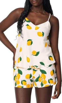 Bedhead Pajamas Print Short Pajamas in Main Squeeze Border at Nordstrom, Size X-Small
