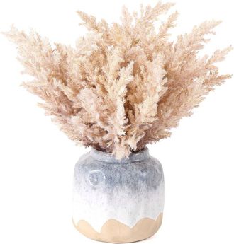 Safavieh Faux 14in Potted Broom Corn Plant