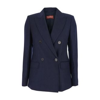 Max Mara Mujer, Chaquetas, Azul, Talla: M