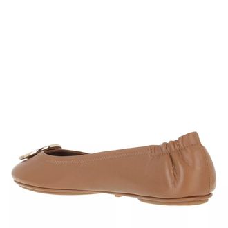 Tory Burch Tory Burch Ballerinas - Minnie Travel Ballet With Metal Logo - Gr. 40 (EU) - in Braun - f&uuml;r Damen