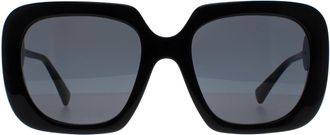 Versace Square Black Dark Grey VE4434