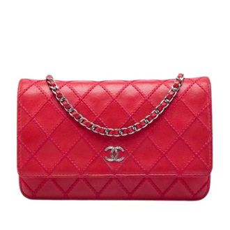 Chanel Pre-owned Wallet-on-Chain - - Pre-owned - Donna - Rosso - ONE SIZE