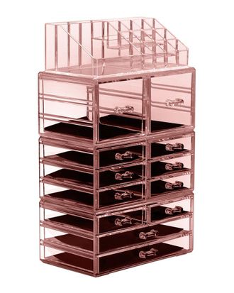 Sorbus Makeup & Jewelry Storage Case Display Set