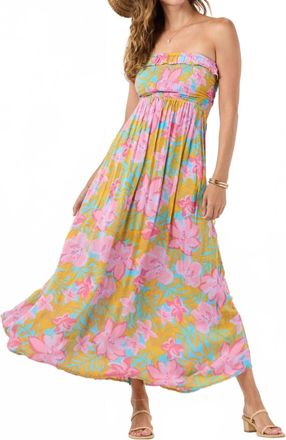 Tiare Hawaii Pearl Maxi Dress In Honduras Turquoise