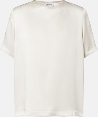 Max Mara Satin T-shirt