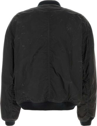 Dsquared2 Distressed Cotton Jacket - Black