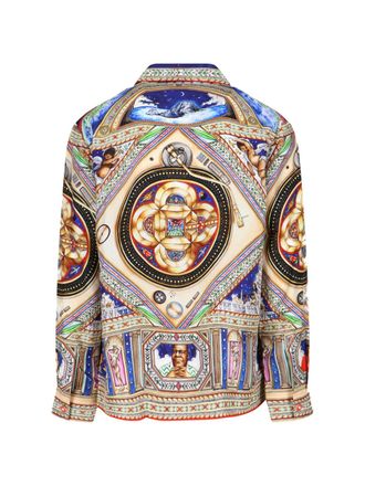 Casablanca Mens Shirts Multicolour Silk