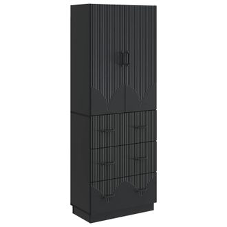 vidaXL Juego De Armarios 2 Uds. 66 X 34,5 X 87 Cm Madera De Ingenier&iacute;a Vidaxl