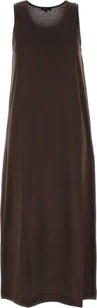 SOEUR Brown Jersey Delia Dress