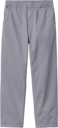 Carhartt Work in Progress Flint Pant voor stijlvolle outfits - Heren - Straight fit broeken - Grijs - XS - Broeken