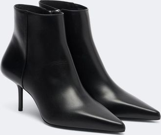 Max Mara Leather ankle boots