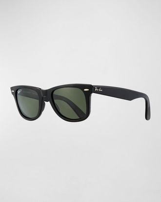 Ray-Ban Polarized Classic Wayfarer Sunglasses, 50MM