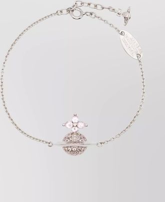 Vivienne Westwood adjustable chain bracelet embellished detail