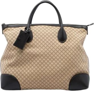 Gucci unisex, Pre-owned, Beige, Maat: ONE Size Leer